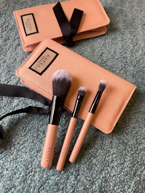 gucci beauty brush set